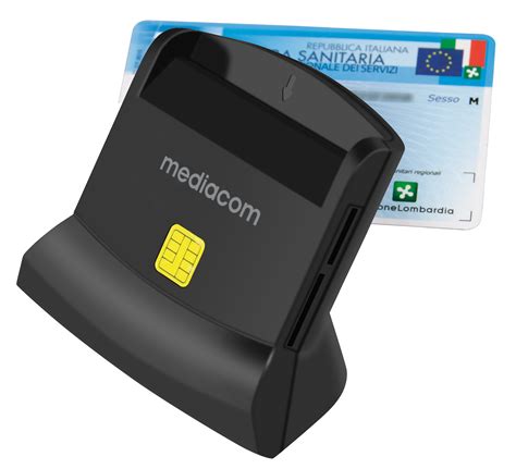 mediacom lettore smart card|USB 2.0 Lettore Smart Card High Speed .